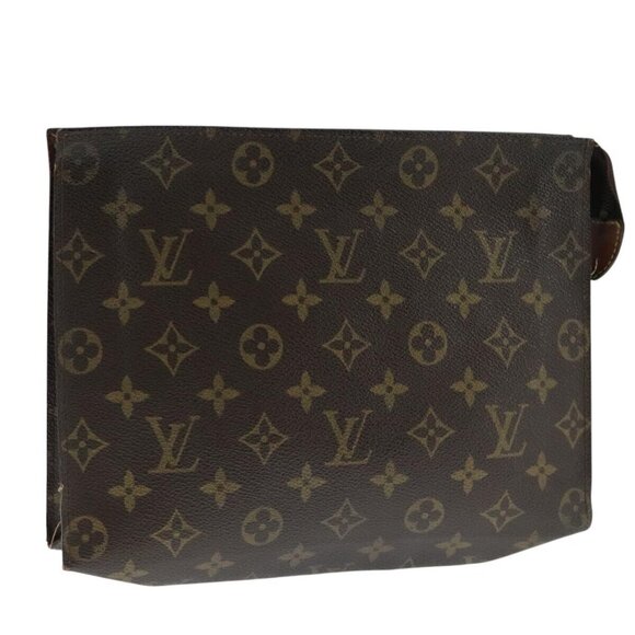 LOUIS VUITTON Monogram Poche Toilette 26 Pouch LV Auth - Picture 1 of 16